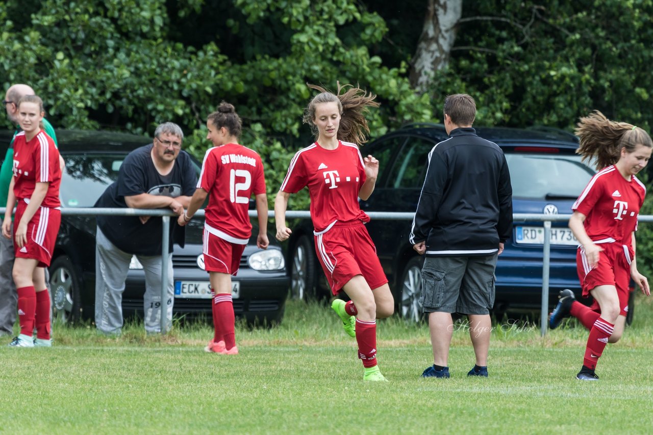 Bild 258 - Aufstiegsspiel SG Borgstedt/Brekendorf - SV Wahlstedt : Ergebnis: 1:4